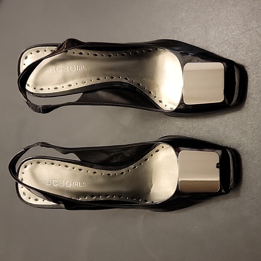 Black Patent Leather Hills